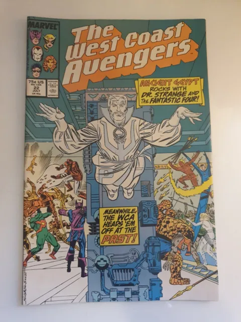 Marvel Comics - Avengers West Coast Vol 2 #22 - July 1987 - FN/VFN