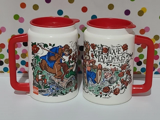 2 Vtg Disney Dixie Landings Resort Mug Brer Rabbit Coca Cola Splash Mountain Cup 2 Vtg Disney Dixie Landings Resort Mug Brer Rabbit Coca Cola Splash Mountain Cup