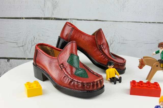 Scarpe Bambino Ragazzi Eurobaber Tgl 31 1970er Anni Vero Vintage/Bambini Scarpe