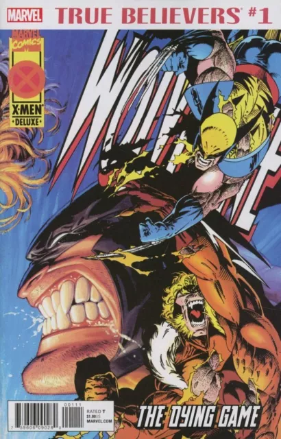 True Believers: Wolverine - The Dying Game #1 (2018)/ US-Comic/ Bag. & Board.