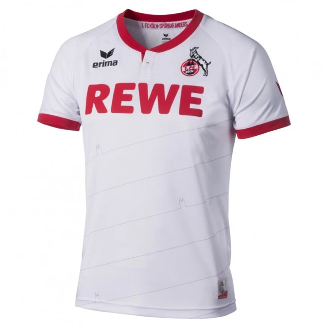 erima 1. FC Köln Home Heimtrikot Kinder Erwachsene 2015/2016 weiß [350601]