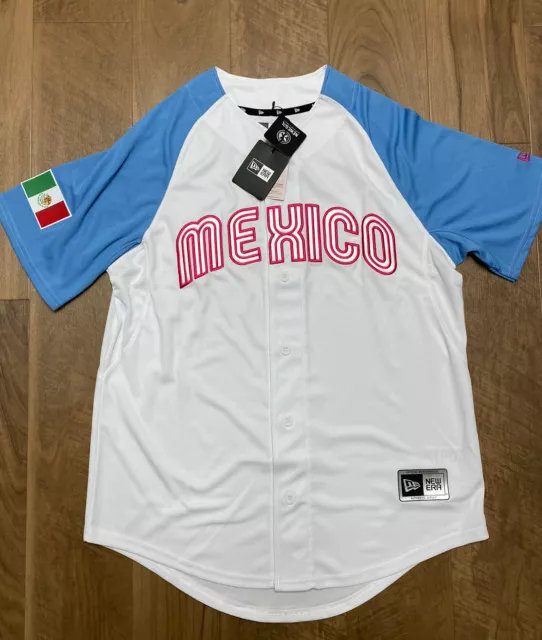 MEXICO BASEBALL 2023 New Era World Baseball Classic Authentic Jersey XS ...