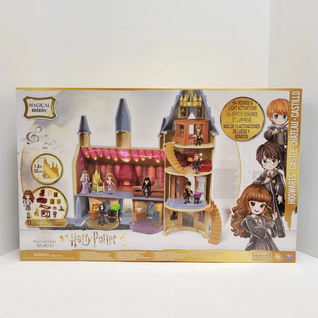 WIZARDING WORLD HARRY Potter Magical Minis Hogwarts Castle With 12