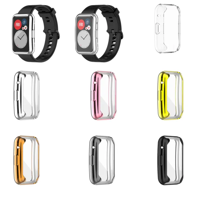 Custodia protettiva per orologio in TPU per smartwatch Huawei Watch Fit(TIA-B09)
