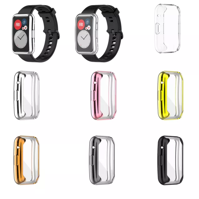 Custodia protettiva per orologio in TPU per smartwatch Huawei Watch Fit(TIA-B09)