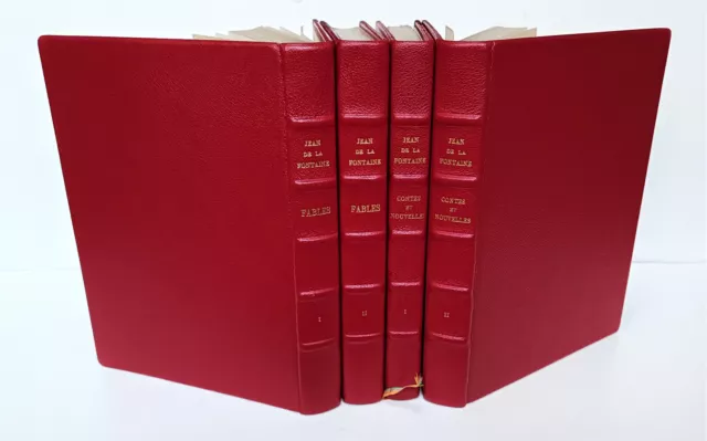 LITTERATURE-DE LA FONTAINE Jean-Fables-Contes et Nouvelles 4/4 EO Num 1972