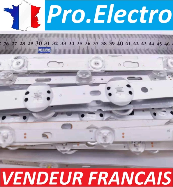 Kit De 8 Barres LED Pour Téléviseur TCL 50" Modèles 4C-LB5006-HR2/YH2 - Neuf