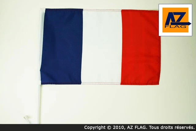Drapeau De Voiture Bourgogne 45x30cm AZ FLAG - Carflag Bourguignon France
