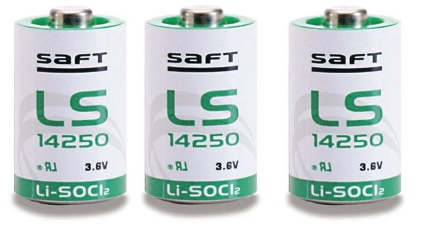 Pila Al Litio - Cloruro Di Tionile  Li-socl2  3,6V 3,6Ah Con Linguette A Saldare Saft Ls17500 A 81465793 - Foto 4