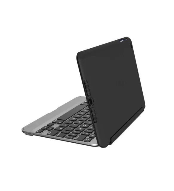 ZAGG Slim Book Ultrathin Case, Hinged with Detachable Bluetooth Keyboard for