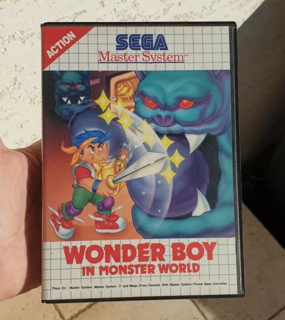 WONDER BOY in monster world Sega Master System