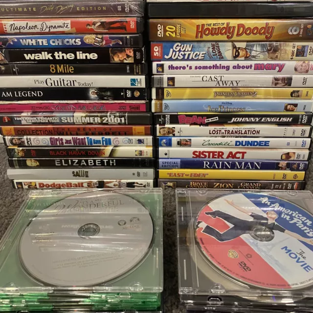 🔥You Pick Your Movie Bundle DVDS $1.50 Each lot 🔥Buy 4+ and Save 20% each