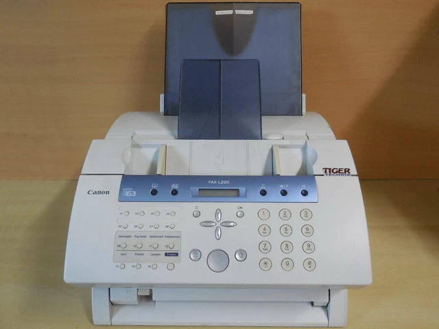 Canon FAX-L220 Super G3 FAX Laser Faxgerät Kopierer Laserfax mit Toner TOP* dr21