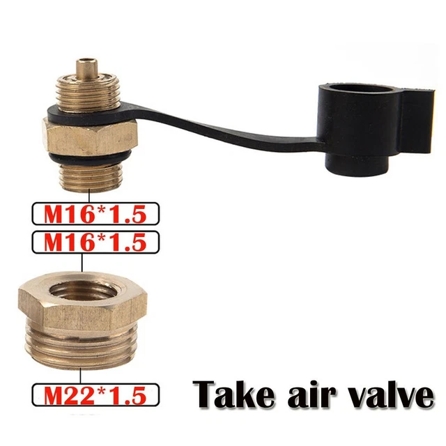 M22 À M16 Take Air Soupape 2pc Réservoir Connecteur Essence Rangement
