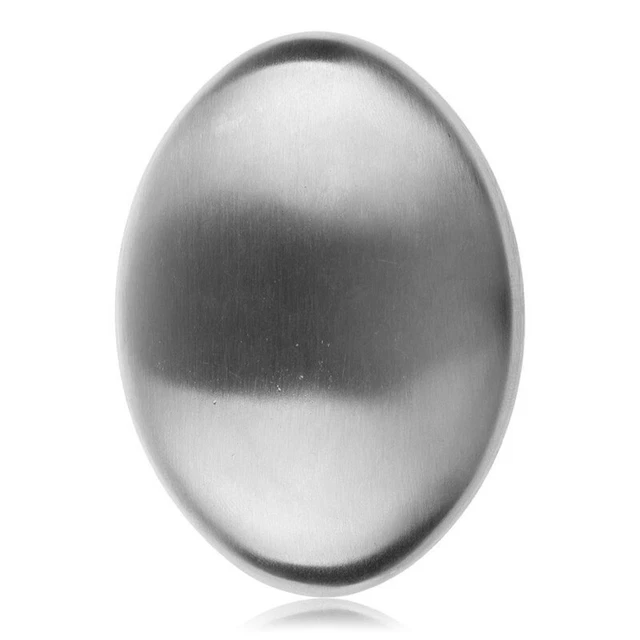 1*Stainless Steel Soap For Kitchen Bar Hand Eliminating Remover Odor Smell Chef