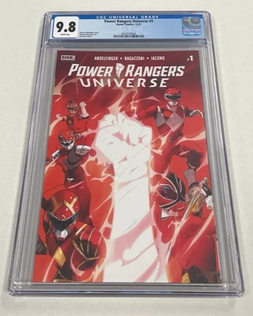 Power Rangers Universe #1 December 2021 Dan Mora Cover CGC Graded 9.8 Comic Book
