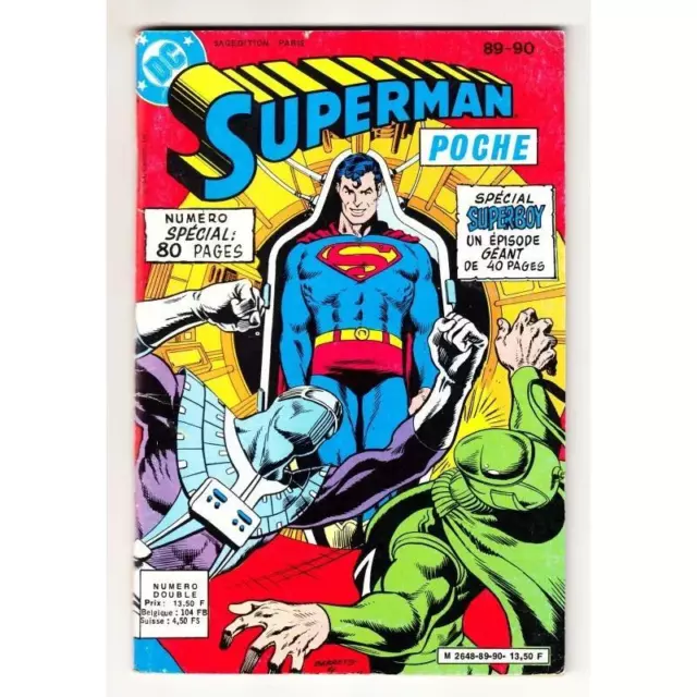 Superman Poche N° 89 90 - Comics DC