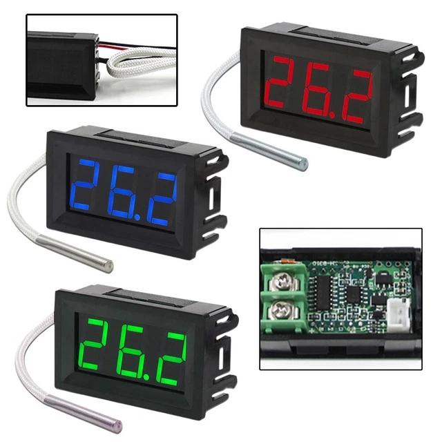 K -type thermocouple industrial digital temperature meter -30 ~ 800 degrees