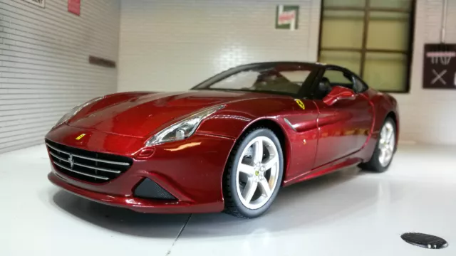 1:24 Ferrari California T 2014 Red Coupe G LGB Scale Model Diecast Car 26002