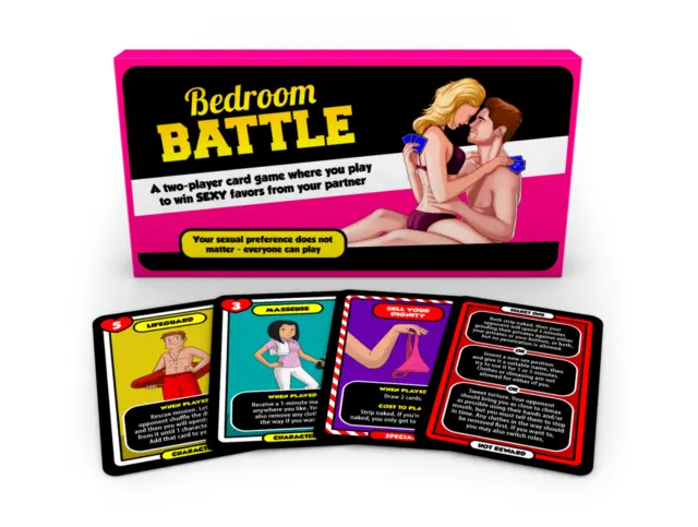 Bedroom Battle Game | Award Winning Sex Card Game for all Adult Couples
