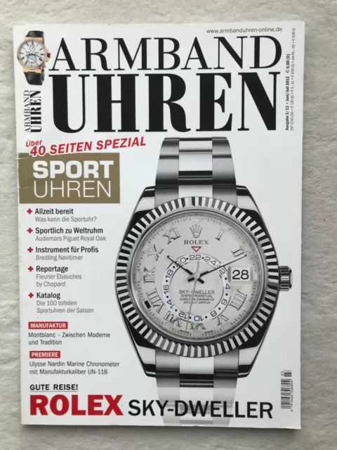 Armband Uhren Magazin Ausgabe Nr. 3 2012