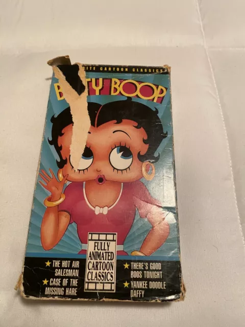 Vintage Betty Boop movie, VHS cartoon VHS  Movie 1989 Animated