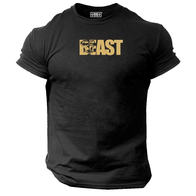 Iron Heaven 'Beast' Gym Hoodie – Black & Grey Pullover For Men – Bodybuilding & MMA Training Gear