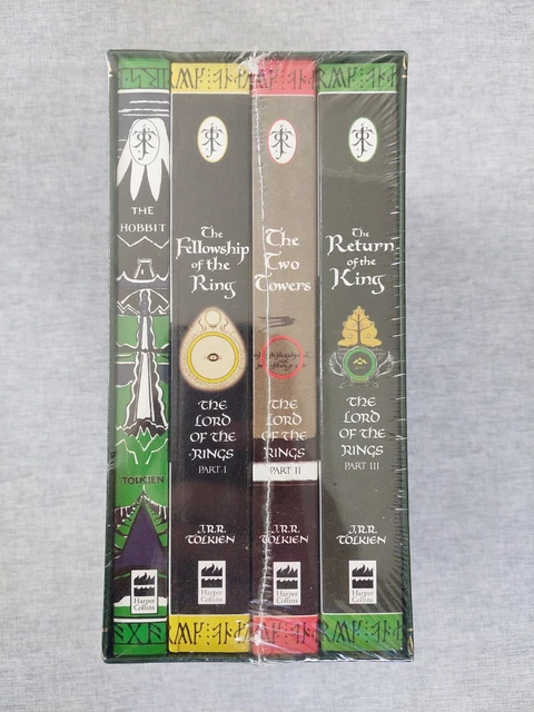 CLASSIC JRR TOLKIEN The Hobbit The Lord Of The Rings Ted Smart Box Set ...