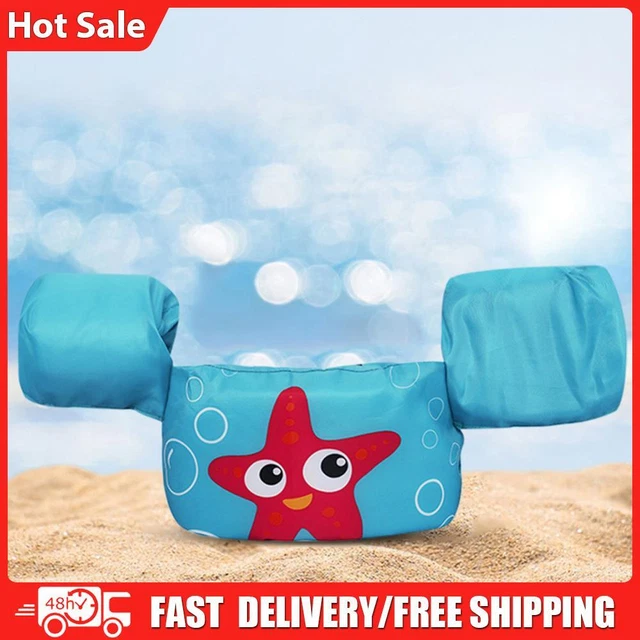Baby Buoyancy Vest Adjustable Baby Float Life Vest Foldable Swimming Accessories