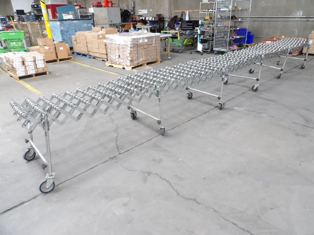 Flexible NestaFlex 175 Flexible Roller Conveyor 260 in X 28 in T195870