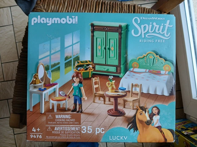 Chambre De Spirit Pour Lucky - Playmobil 9476 Réf 6, Occasion En Très Bon état, Origine Allemagne
