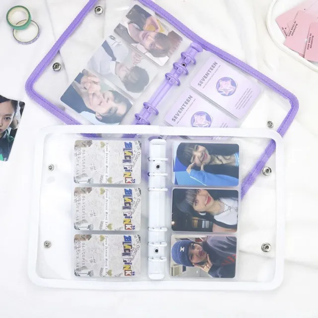 Cute Storage Album Cover Mini Photocards Collect Book Photo Card Holder  Girl