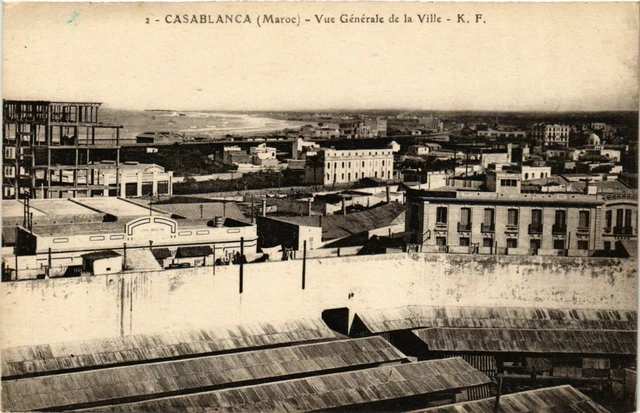 CPA AK Casablanca - Vue Generale de la Ville MAROC (963451)