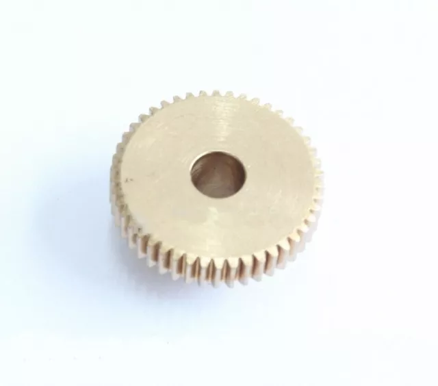 New 0.5 Modulus Brass Gear 16-120 Tooth, 3 to 8mm Hole Dia. Drive Gearbox Select 2