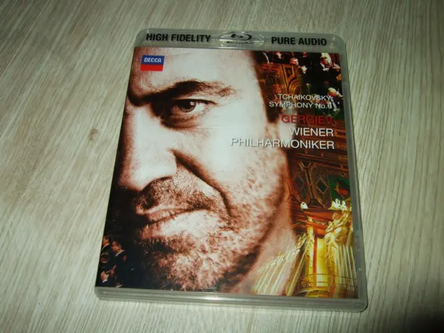 Gergiev : Tchaikovsky Symphony No.6   Blu-Ray Pure Audio Disc 2013 Decca Eu