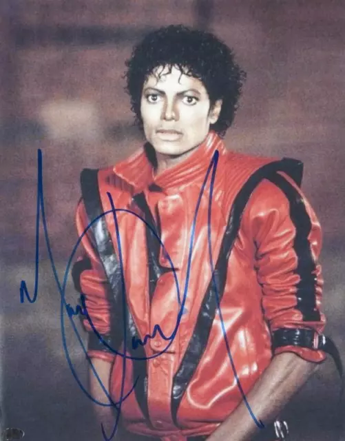 MICHAEL JACKSON Signed Photograph / 'Thriller' - Pop Singer / Vocalist preprint