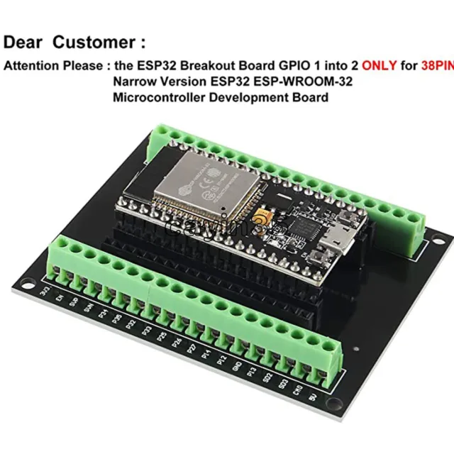 ESP32 Breakout Board GPIO ESP32S ESP32 scheda di sviluppo ESP-WROOM-32