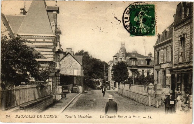 CPA BAGNOLES-de-l'ORNE- Tesse la madeleine (195912)
