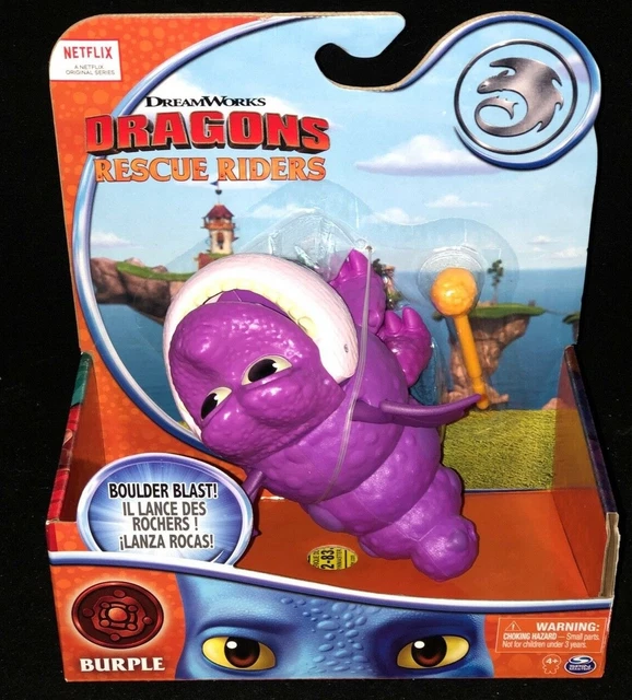 DREAMWORKS NETFLIX DRAGONS Rescue Riders Boulder Blasts Burple Brand ...