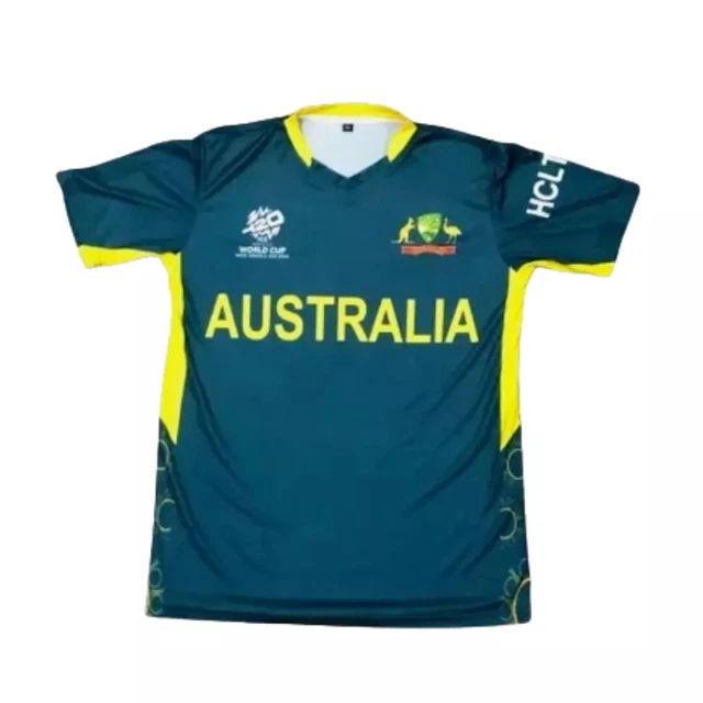 AUSTRALIA CRICKET TEAM T20 World Cup Jersey 2024 For Men's New Version