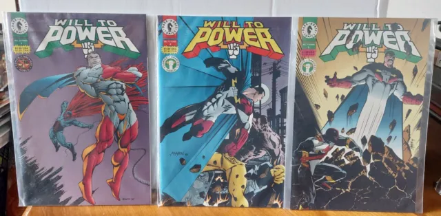 Will To Power #1 #4 #5 #7-12 Dark Horse Comics Lot Of 9