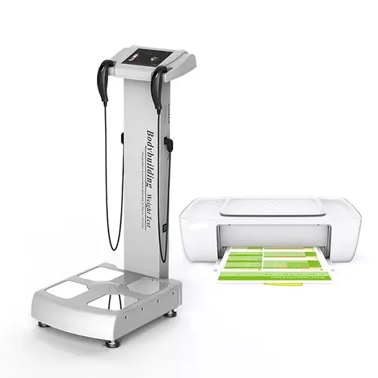 Analizzatore di grasso corporeo professionale scanner corporeo macchina per analisi composizione