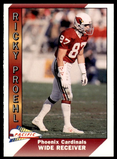 Ricky Proeh 1991 PACIFIQUE. RICKY Proehl Phoenix Cardinals #411 EUR 1,96 - PicClick FR