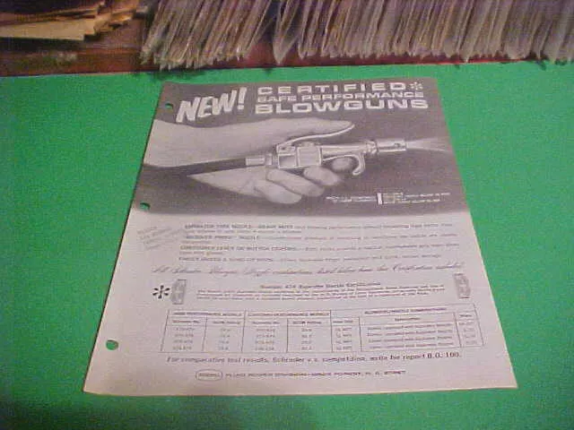 1969-70? Sweets Equipment Catalog Brochure Scovill Blowguns & Nozzles