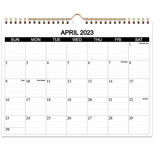 2023-2024 CALENDAR- WALL Calendar Runs from April 2023 to June 2024-15