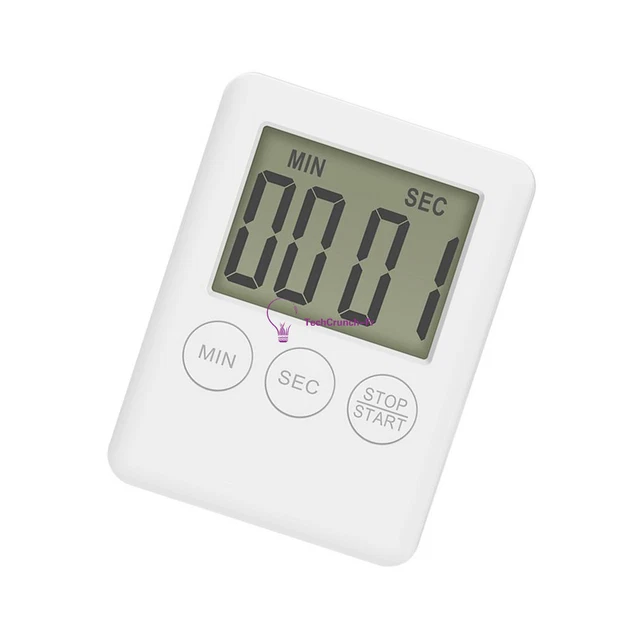 NEW LCD Display Digital Kitchen Cooking Timer Count-Down Up Clock Alarm Magnetic 2
