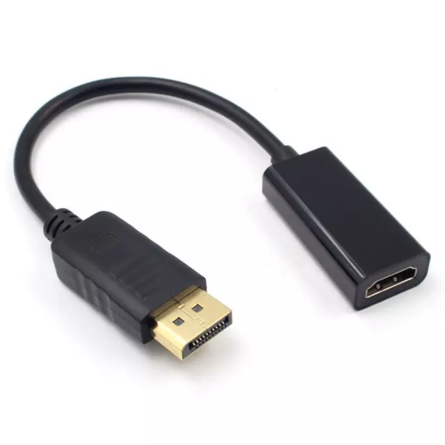 Cable adaptador convertidor Displayport DP pantalla macho a HDMI compatible con hembra E