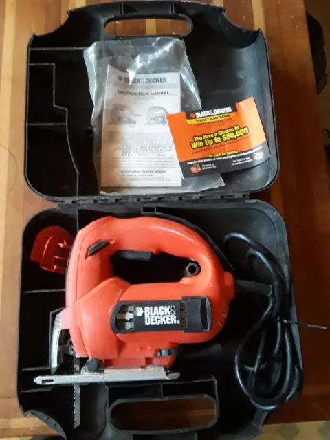 Black & Decker JS500 Corded Electric 4.5a 120v Type 2 Electric Jig Saw