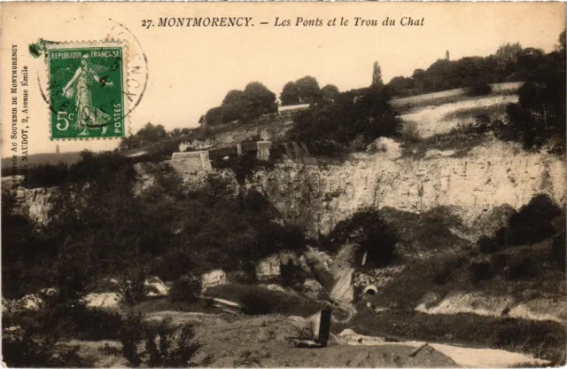 CPA Montmorency Les Ponts et le Trou du Chat (1317352)