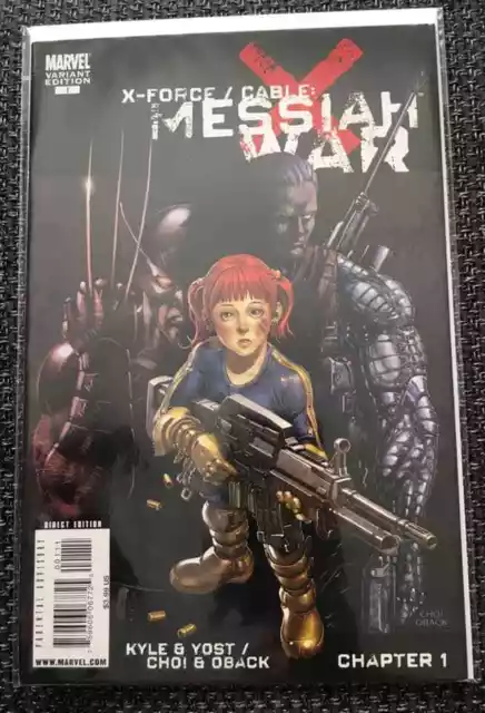 X-Force/Cable: Messiah War Mike Choi/Sonia Oback Variant Cover (Marvel 2009) NM